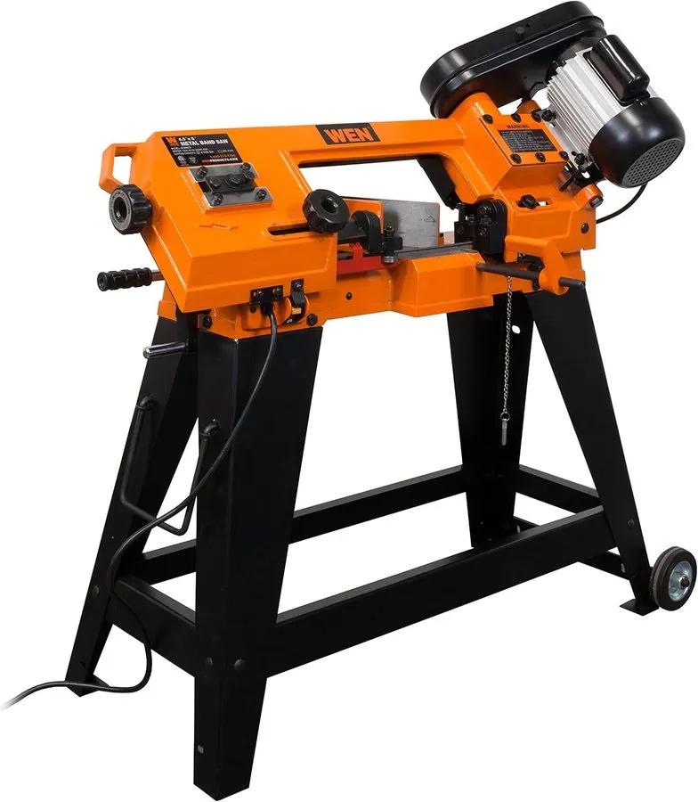 Оборудование ЧПУ Metal Band Saw with Stand (BA4664), Black — фото лота 1