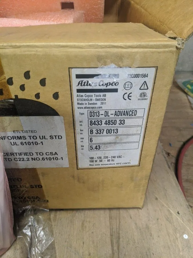 Пневмооборудование Atlas Copco D313-DL-Advanced Tensor DL Drive 8433485033 150W 