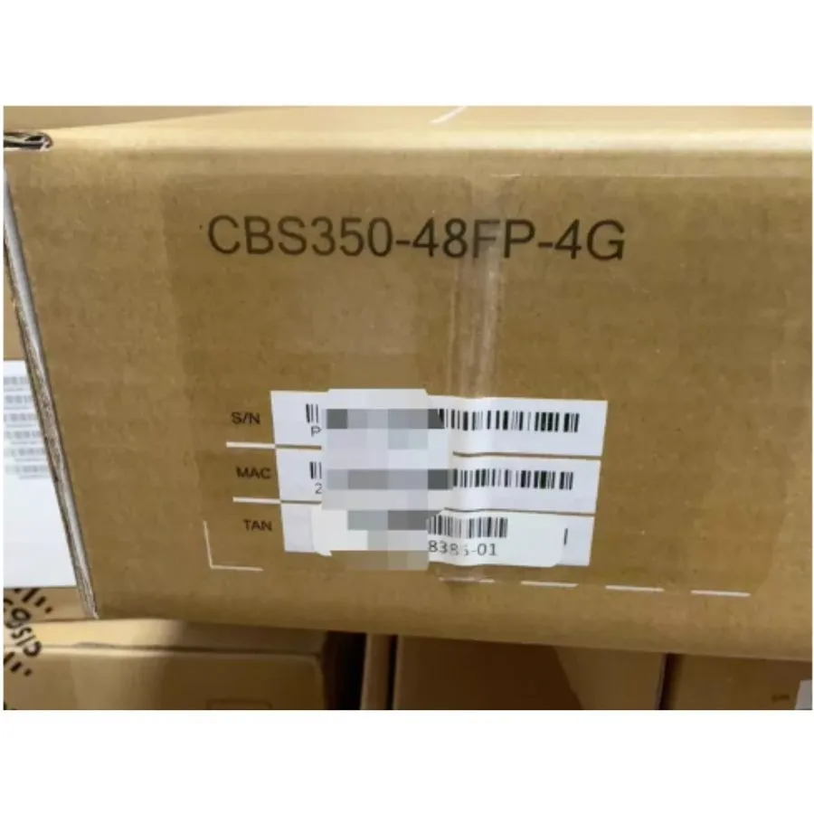 Коммутатор CISCO CBS350-48FP-4G 48 Port GE, Full PoE 4 Managed Switch Factory Re