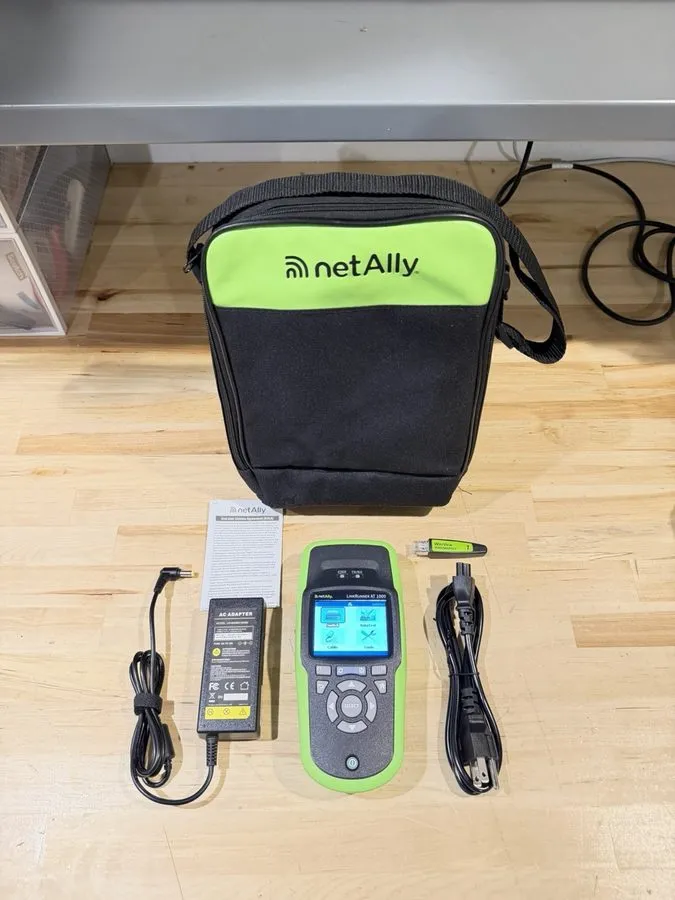 Тестер NetAlly LinkRunner AT 1000 LRAT-1000 Network Auto-Tester w/ Case WireView