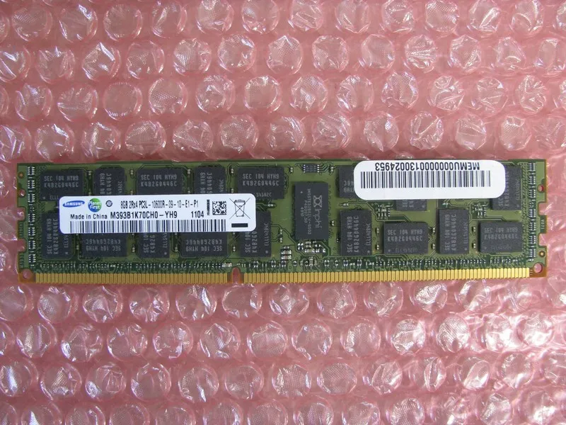 Модуль памяти 32GB (4x8GB) Samsung PC3L-10600R ECC RDIMM M393B1K70CH0-YH9 ~STSI