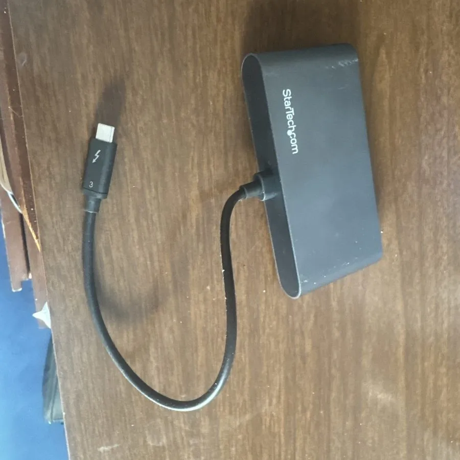 Док-станция StarTech TB3DKM2DPL Thunderbolt 3 Dual 4K DisplayPort Mini Docking S — фото лота 1