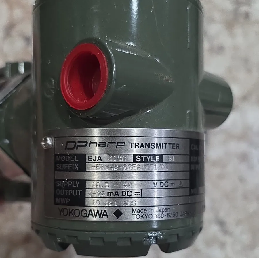 Датчик давления YOKOGAWA EJA310A Dpharp Pressure Transmitter 10.5-42VDC 4-20MA D