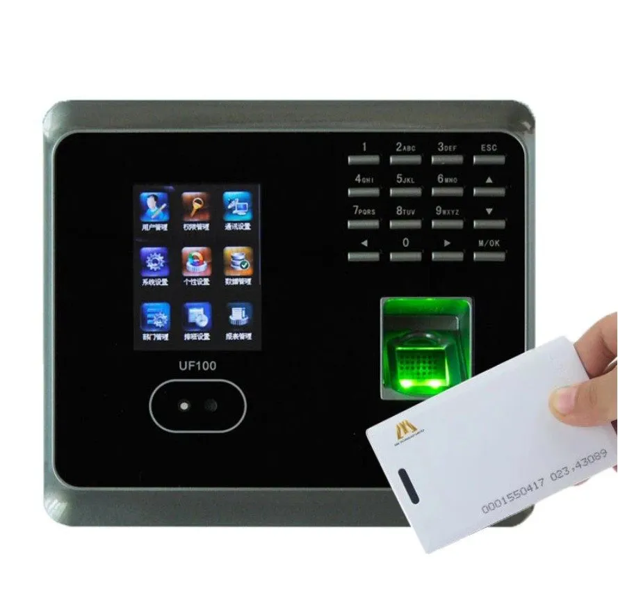 Оборудование видеонаблюдения ZKTeco UF100Plus WiFi Biometric Fingerprint Face Re