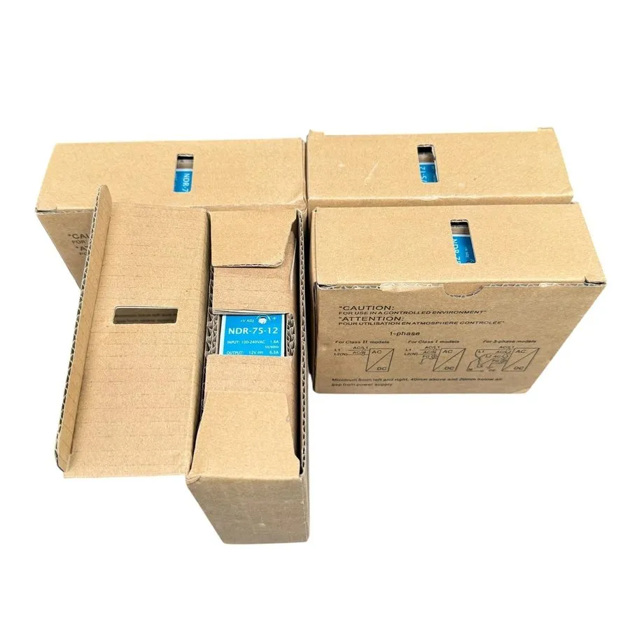 Блок питания 6.3Amp 75 Watt Industrial DIN Rail Power Supply ouput 12V NDR-75-12