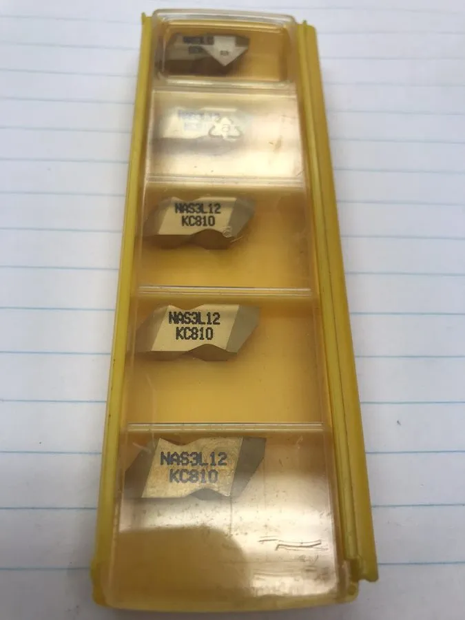 Режущий инструмент NAS3L12 KC810 KENNAMETAL INSERT (loc N4)