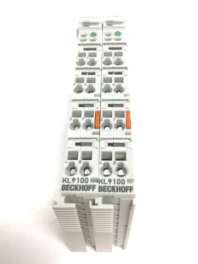 Модуль ввода-вывода Beckhoff KL9100 Voltage Supply Terminal, 24V DC 10A