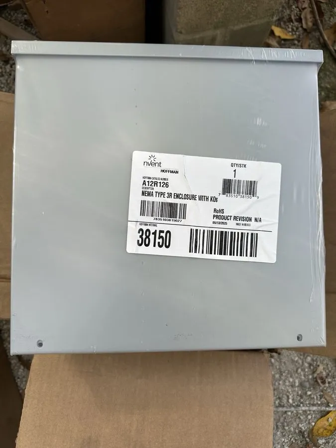 Монтажный шкаф Nvent Hoffman A12R126 (NEMA Type 3R Enclosure with KOs)