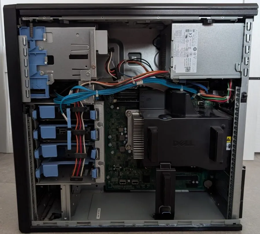 Сервер Dell PowerEdge T110 Tower Server Intel Xeon X3450 2.5 GHz 2 GB Ram No HDD — фото лота 2