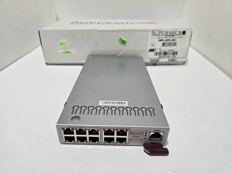 Сервер Supermicro SBM-GEM-001 Gigabit Ethernet Blade Switch Superblade
