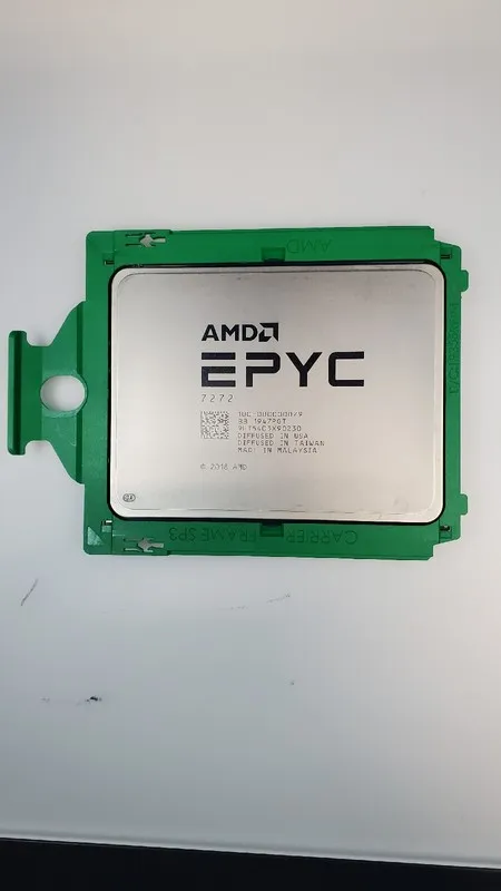Процессор AMD EPYC 7272 cpu processor 12 core 24 threads 2.9GHZ up to 3.2GHZ 120