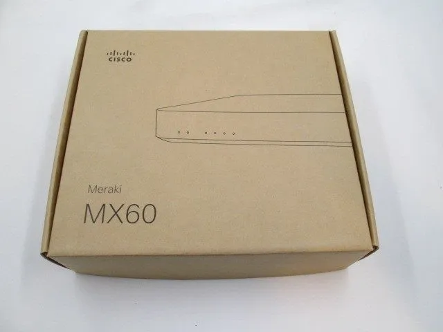 Маршрутизатор Cisco Meraki MX60 Cloud Managed Security Network Appliance