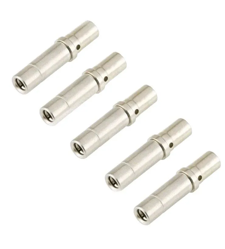 Тестер 15 AMPHENOL AT62-203-12141 Size 12 Nickel 14-12 AWG Female Socket Termina — фото лота 1