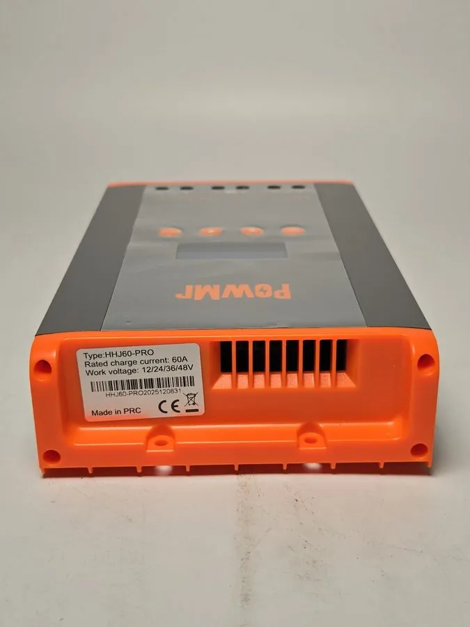 Аккумулятор PowMr HHJ60-Pro 12/24/36/48V 60A MPPT Solar Charge Controller (Gray/ — фото лота 2