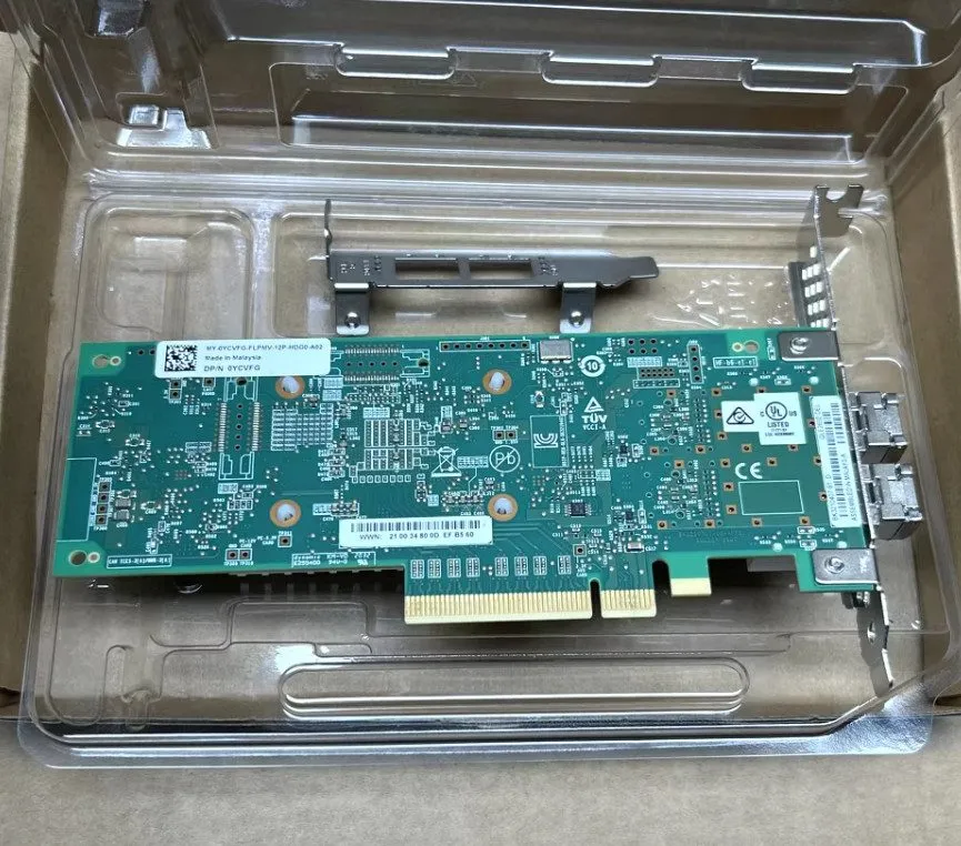 Контроллер Dell QLE2692-Dell QLOGIC 2-Port 16Gb PCIe HBA 0CK9H1 WVT0T P0TRP