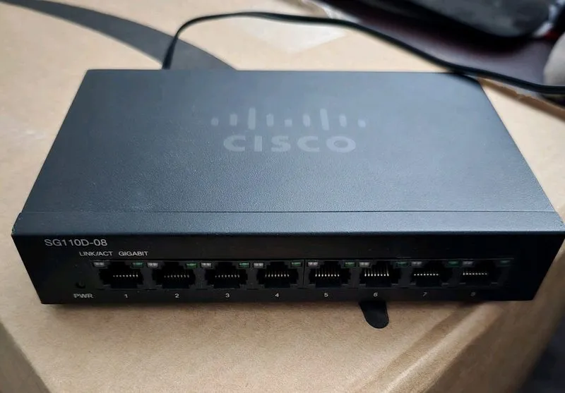 Коммутатор Cisco SG110D-08 8 Port Rack Mountable Switch