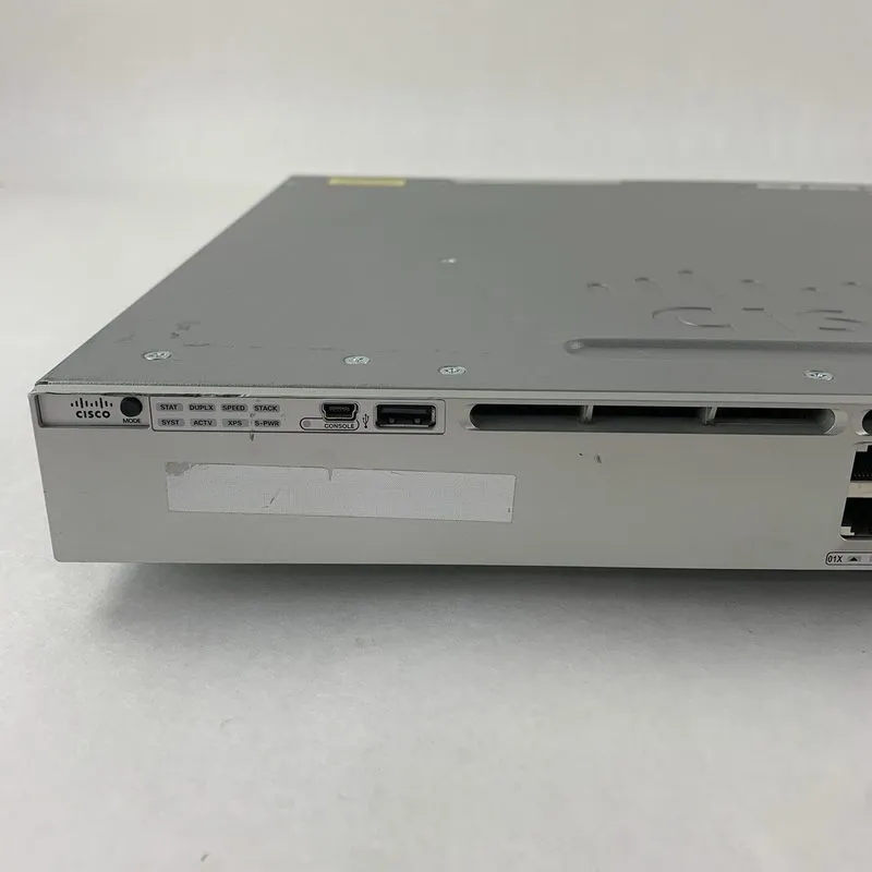 Коммутатор Cisco Catalyst WS-C3850-24T-E Switch 24 Port Gigabit 350W 30 DAYS — фото лота 3