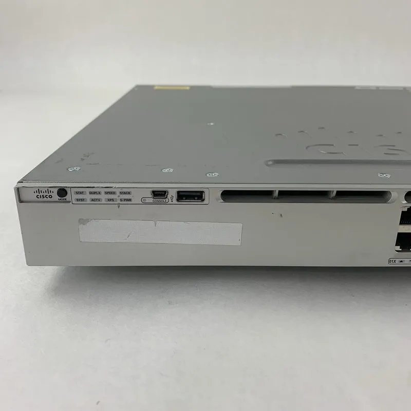 Коммутатор Cisco Catalyst WS-C3850-24T-E Switch 24 Port Gigabit 350W 30 DAYS — фото лота 4