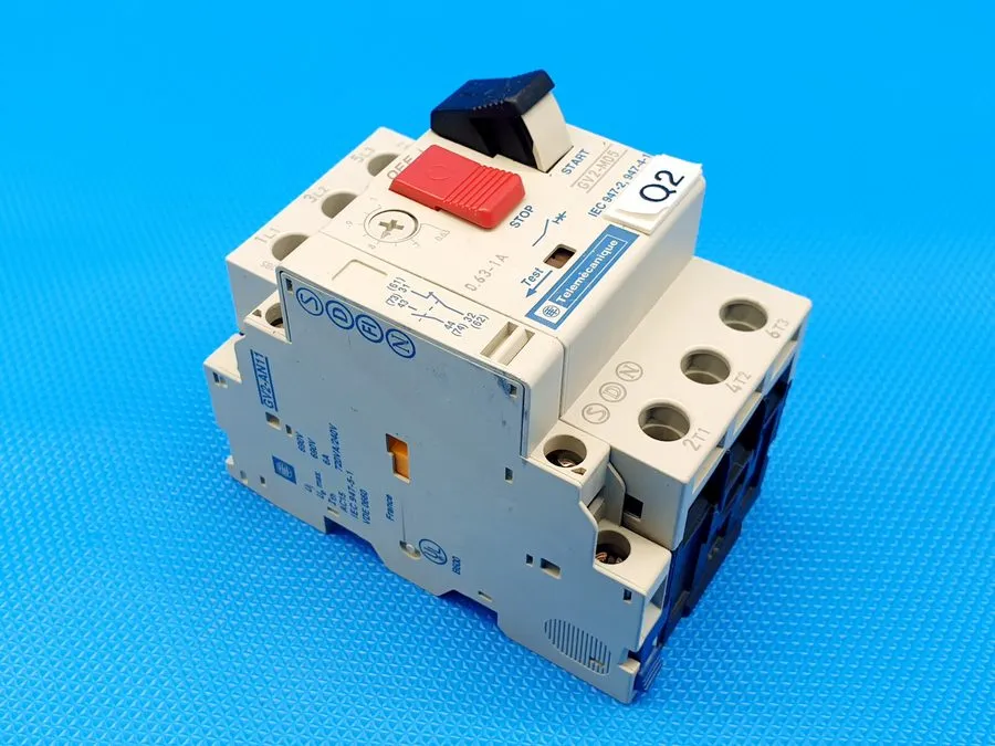 Автоматический выключатель Telemecanique GV2-M05 0.63- 1A 690V Motor Circuit Bre
