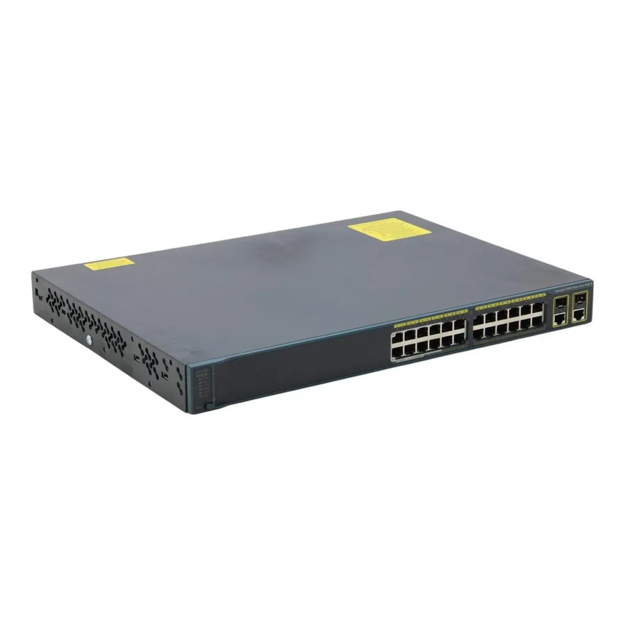Коммутатор Cisco Catalyst WS-C2960+24LC-L 24-Port (8x PoE) 10/100 Fast Ethernet  — фото лота 1