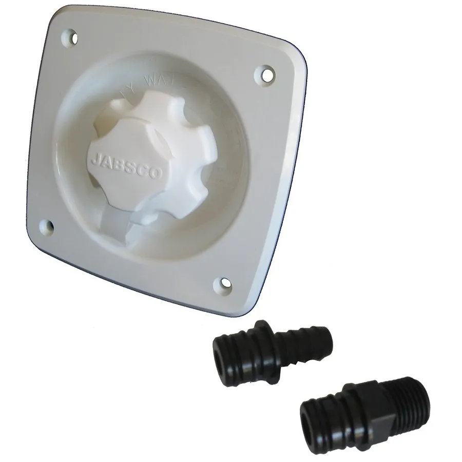 Трубопроводная арматура Jabsco Water Pressure Regulator Flush Mount White 44412-