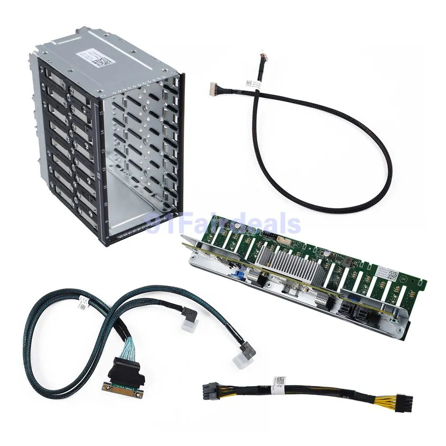 Жёсткий диск 16 BAY HDD BACKPLANE CAGE 2.5" SFF DELL POWEREDGE R720 8 BAY SFF SE