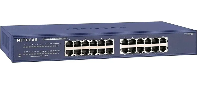 Коммутатор NETGEAR ProSafe Jgs524 24-port Gigabit Ethernet Switch JGS524NA
