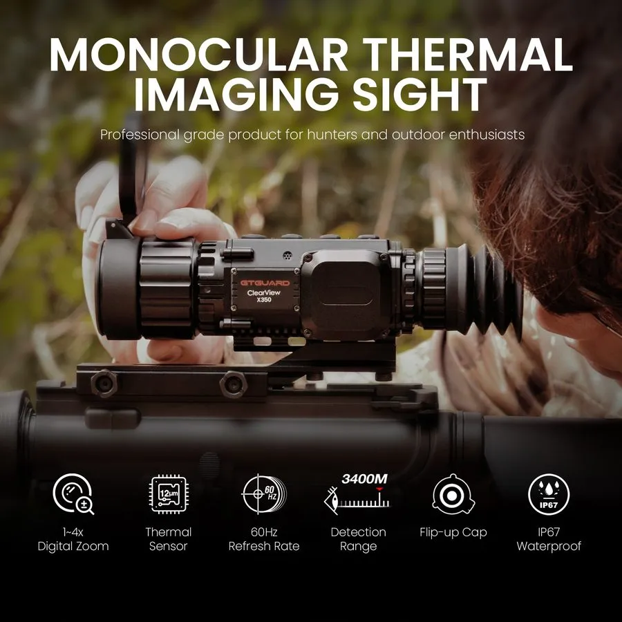 Оптико-электронная система GTGUARDX350 Thermal Scope — фото лота 2