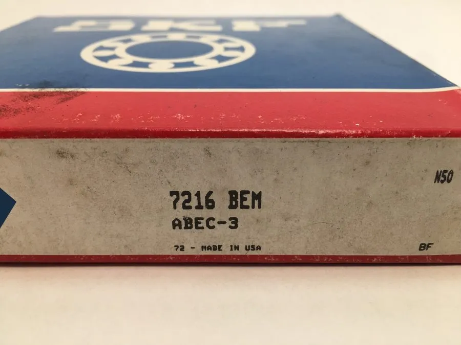 Подшипник 7216BEM SKF Angular Bearing 80x140x26 mm Made In Austria — фото лота 1