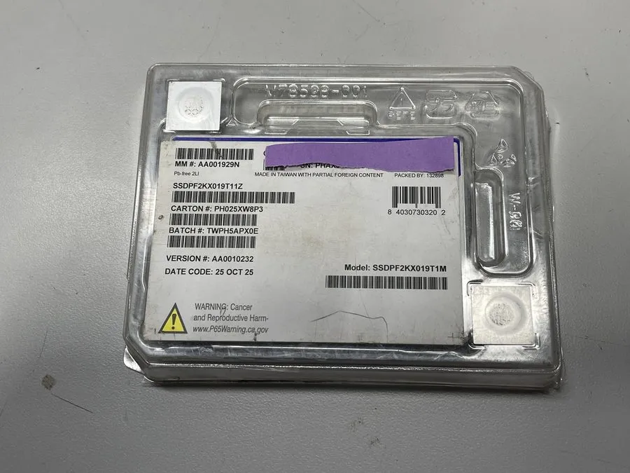 SSD-накопитель INTEL SSDPF2KX019T1M 1.92TB SFF 2.5" Intel D7-P5520 PCIe 4.0 x4 N — фото лота 1