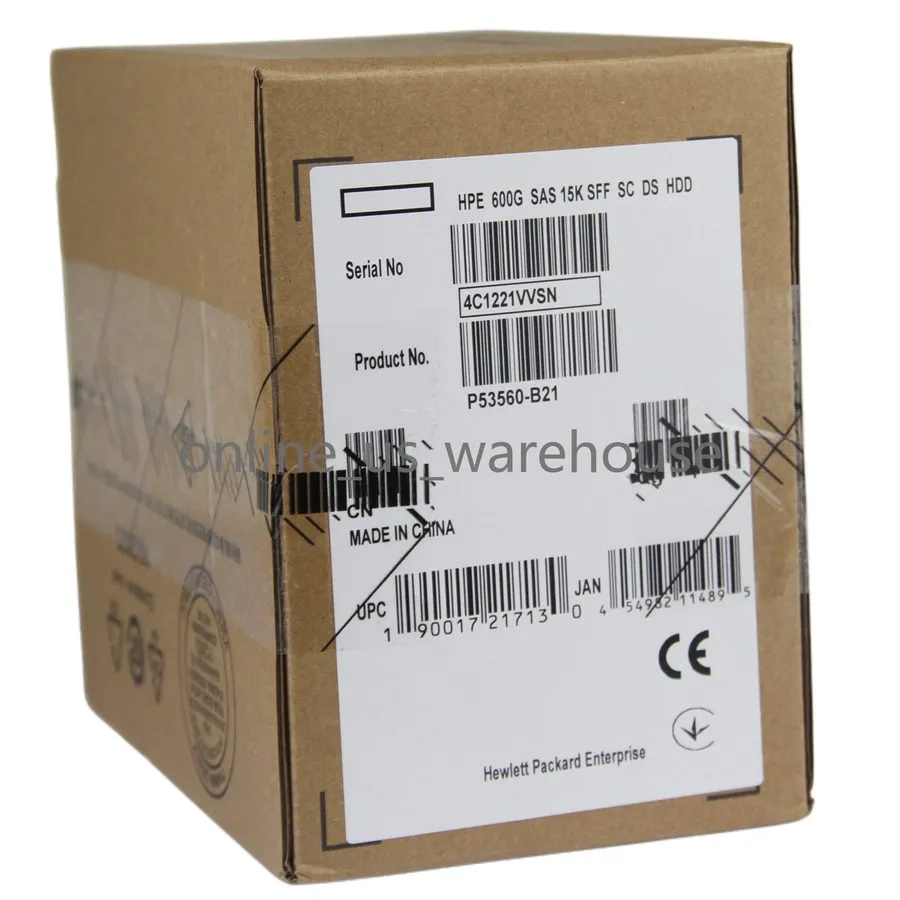 Жёсткий диск HPE P53560-B21 P54680-001 600GB 12Gb/s SAS 15K 2.5" BC HDD Hard Dis
