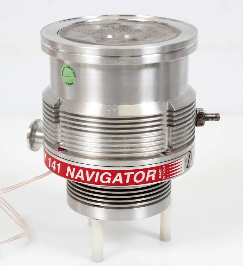 Насос Varian Navigator TV-141 HV Turbomolecular Vacuum Pump 969-9385 — фото лота 1