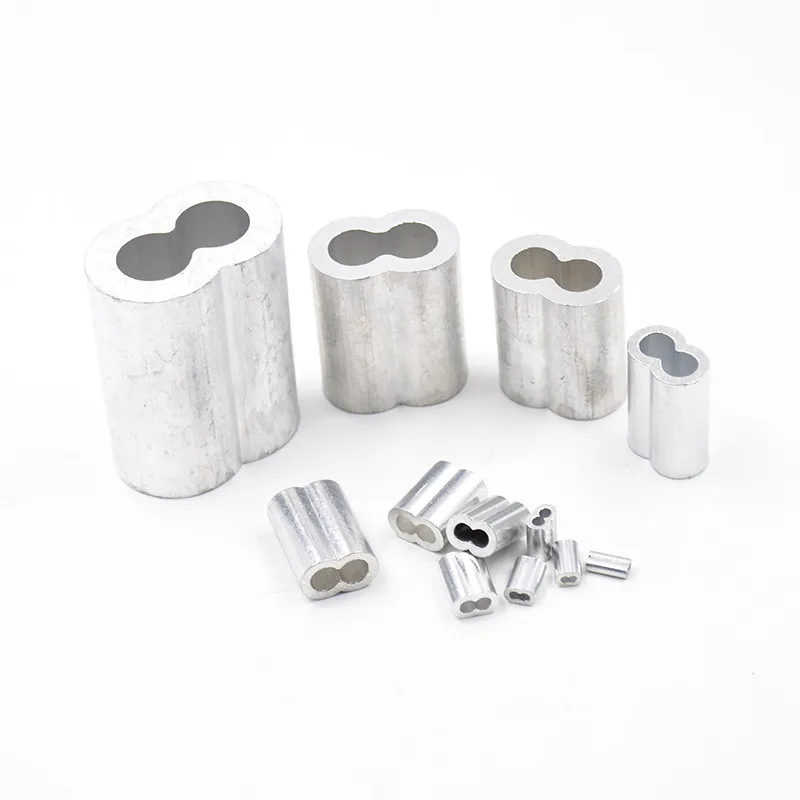 Складское оборудование 1-12mm Aluminium 8-Shaped Ferrules Wire Rope Stainless Ri — фото лота 2