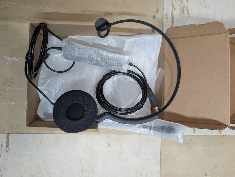 VoIP-шлюз Jabra Biz 2300 Mono USB UC Corded Headset 2393-823-109 — фото лота 1