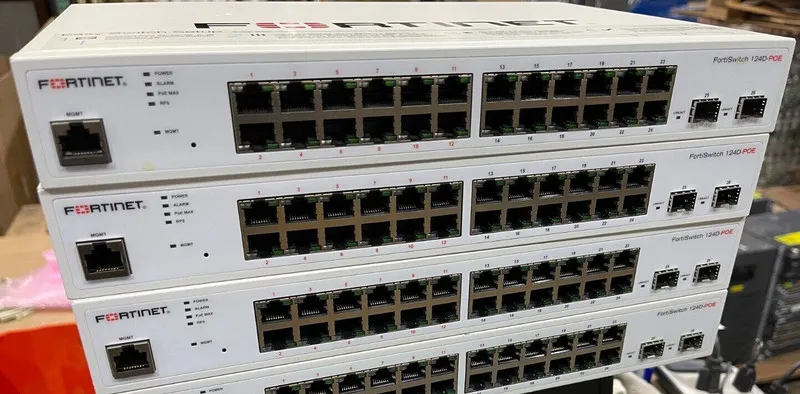 Коммутатор X FORTINET FORTISWITCH FS-124D-POE 24 PORT GIGABIT ETHERNET SWITCH