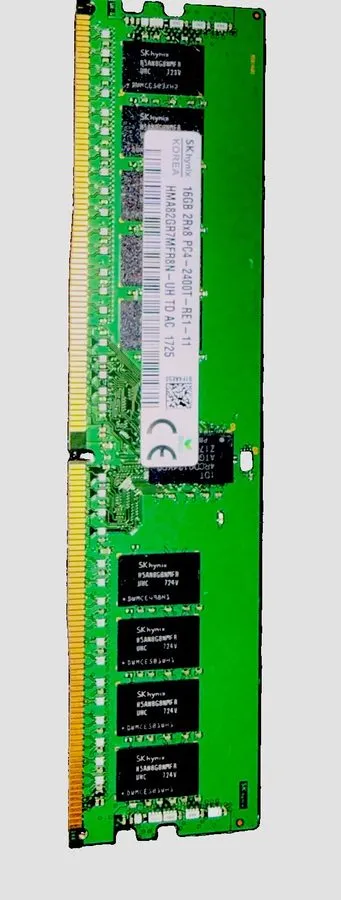 Модуль памяти 64GB Kit SK Hynix 4x16GB DDR4 ECC RDIMM HMA82GR7MFR8N PC4-2400T — фото лота 1
