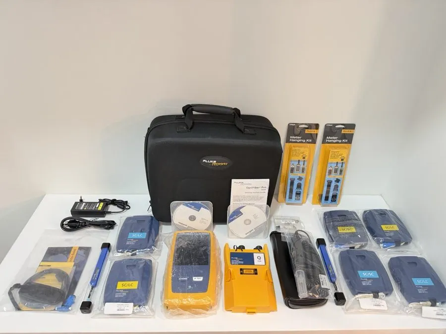 Тестер FLUKE NETWORKS OFP2-100-QI OPTIFIBER PRO QUAD OTDR V2 KIT (CALIBRATED 202 — фото лота 1