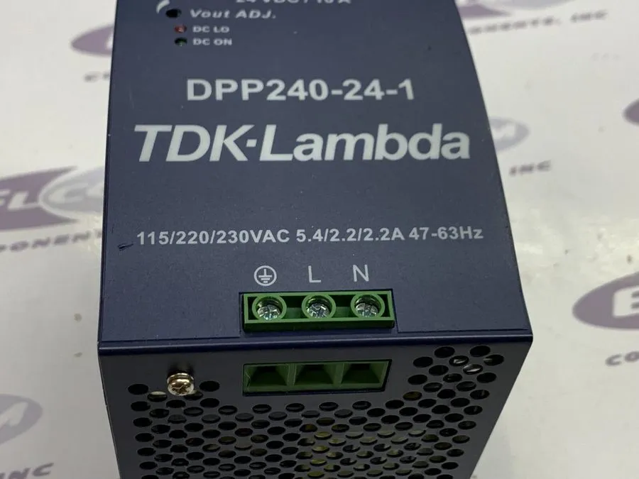 Блок питания TDK-Lambda DPP240-24-1 DIN Rail Power Supply 24VDC 10A 240W AC-DC