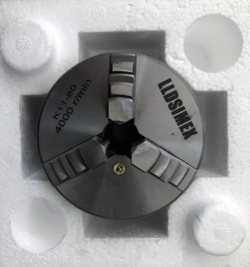 Режущий инструмент Sanou 3" 3 Jaw Lathe Chuck K11-80 80mm Self Centering M6 Insi