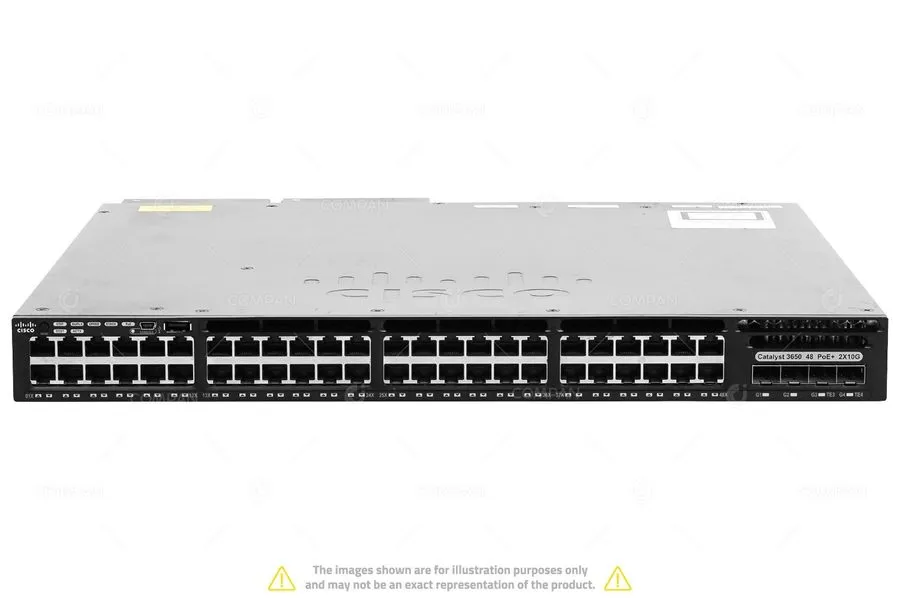 Коммутатор Cisco WS-C3650-48FD-L V03 48-Port PoE+ Gigabit Ethernet Switch 2x 10G