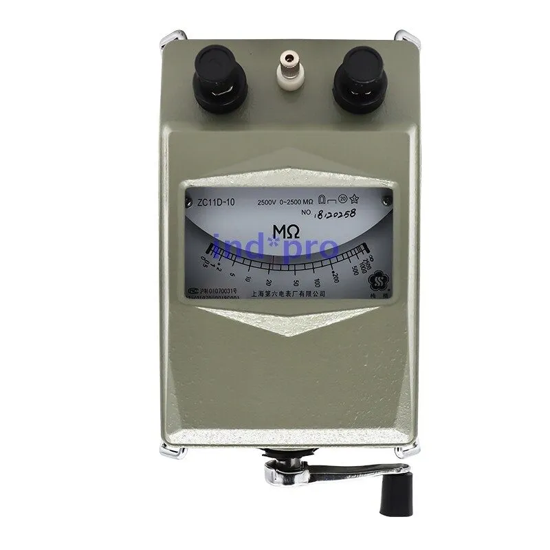 Тестер Hand Operated Megohmmeter ZC25B/ZC11D Insulation Resistance Tester