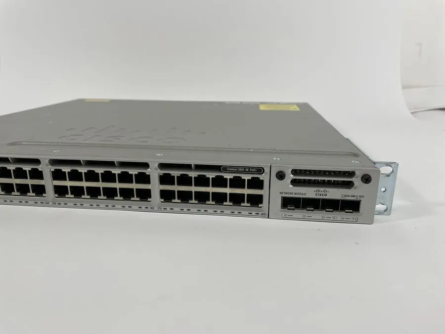 Коммутатор Cisco WS-C3850-48P-L 48 Port Gigabit PoE+ Switch w/ C3850-NM-2-10G