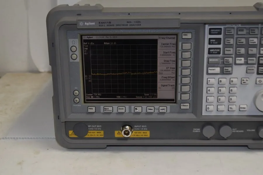 Анализатор спектра Agilent E4411B Spectrum Analyzer 9KHz-1.5GHz ESA-L Series