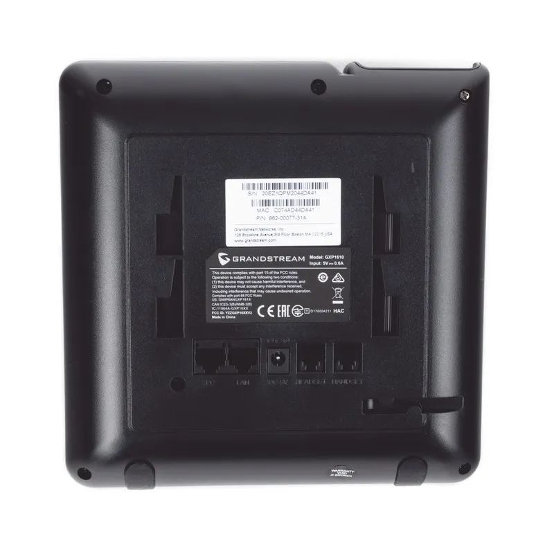 Grandstream GXP-1610 IP SMB Phone 2 IP Line 3 Way Conference