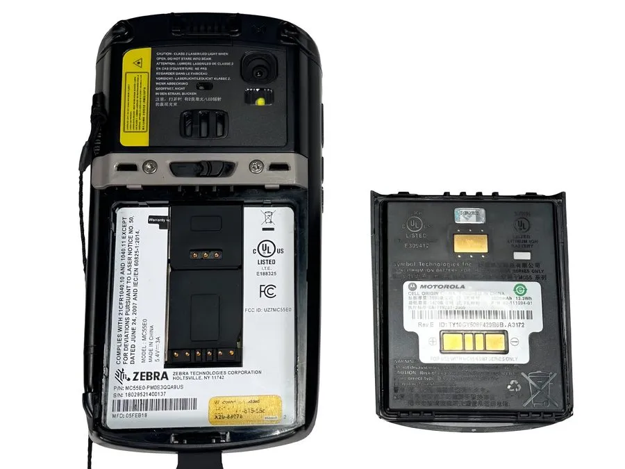 Сканер штрих-кода Zebra Motorola Symbol MC55E0 1D 2D QR Barcode Scanner w/Charge — фото лота 4