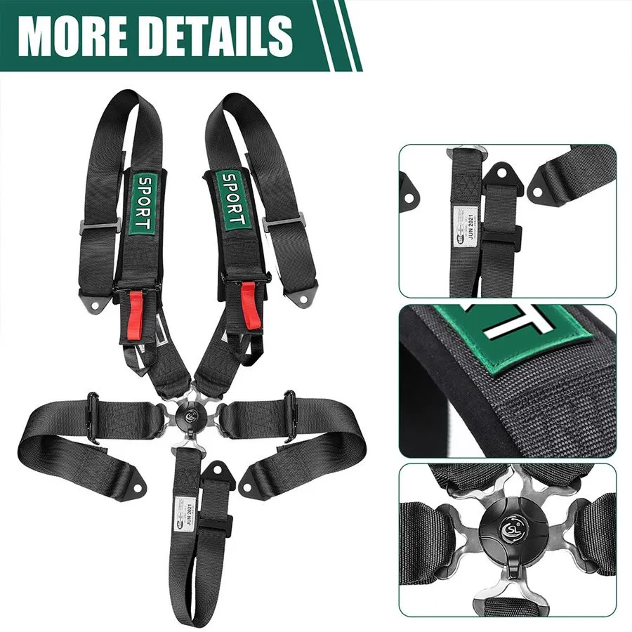 Жгут проводов 5-Point Racing Safety Harness Set SFI with Ultra Comfort Heavy Dut
