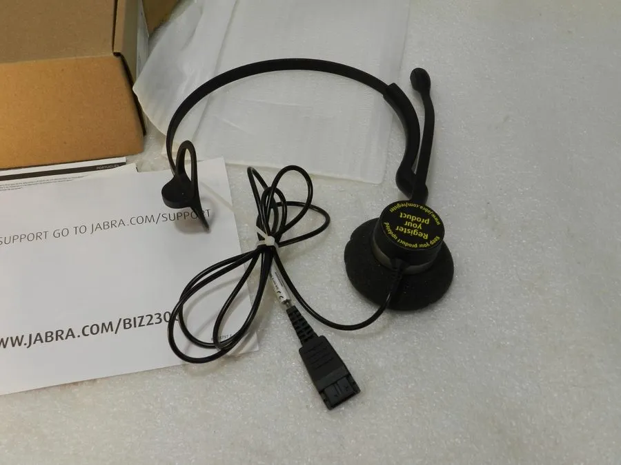 Jabra headphones/headset Wired Head-band Office/Call center (Y46K)
