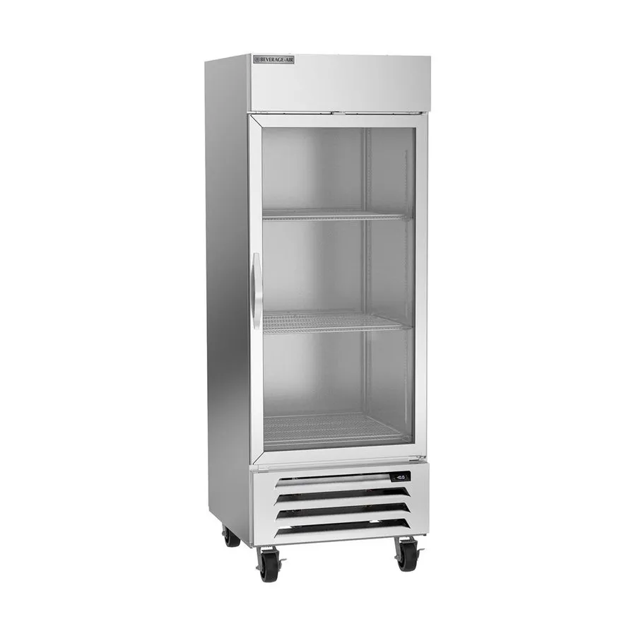 Холодильный шкаф Koolmore RIR-1D-GD 29" 1-Glass Door Reach-In Refrigerator, 21 c