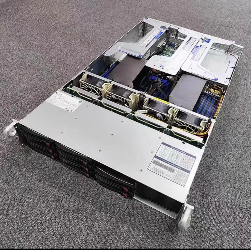 Сервер Supermicro AS-2023US-TR4 EPYC H11DSU-iN 12x 3.5" 2U Server NVMe w/2.5" Re — фото лота 1