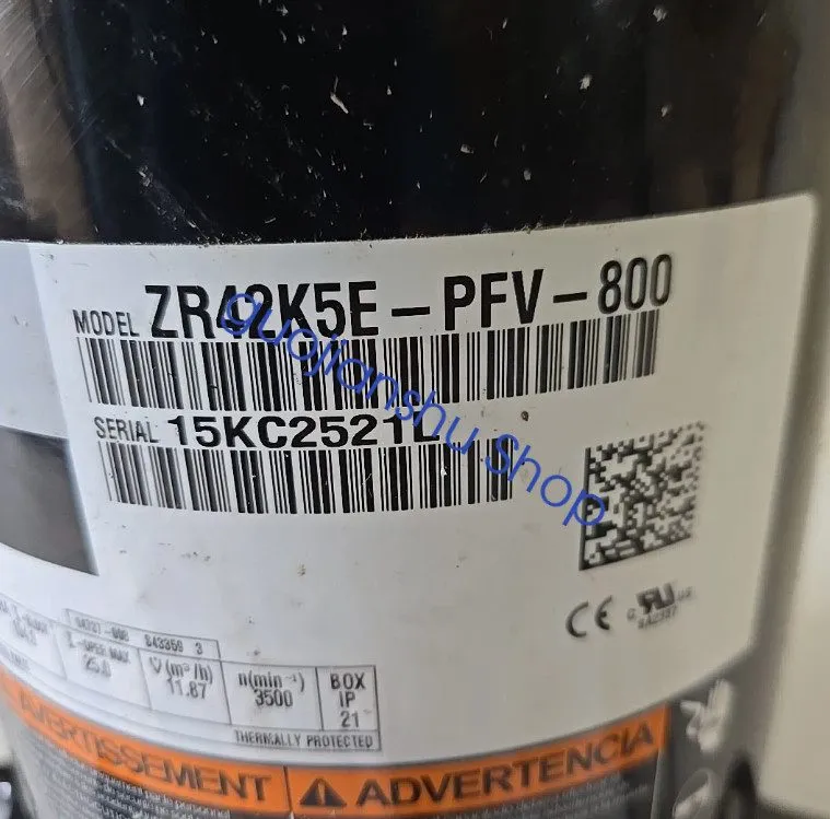 Компрессор Copeland ZR42K5E-PFV-800 Compressor Via Fedex/DHL